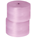 3/16" x 24" x 750' Pink Anti-Static Perforated Bubble Rolls