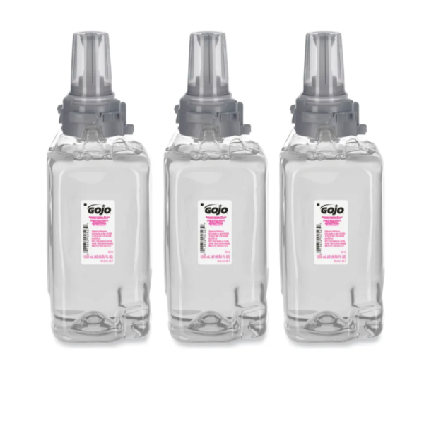GOJO Antibacterial Plum Foam Handwash Refills, 1250mL, 3/cs