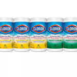 Clorox Disinfecting Wipes, Variety Pack, Fresh Scent and Crisp Lemon, 5 pack ct.